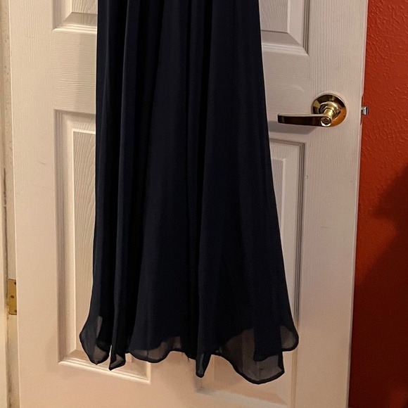 Homecoming prom dress navy sparkle size Small - Picture 4 of 4